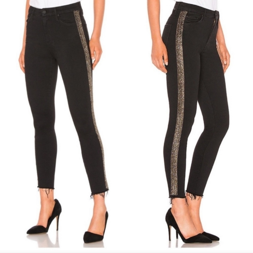 MOTHER Rascal Denim Ankle Fray